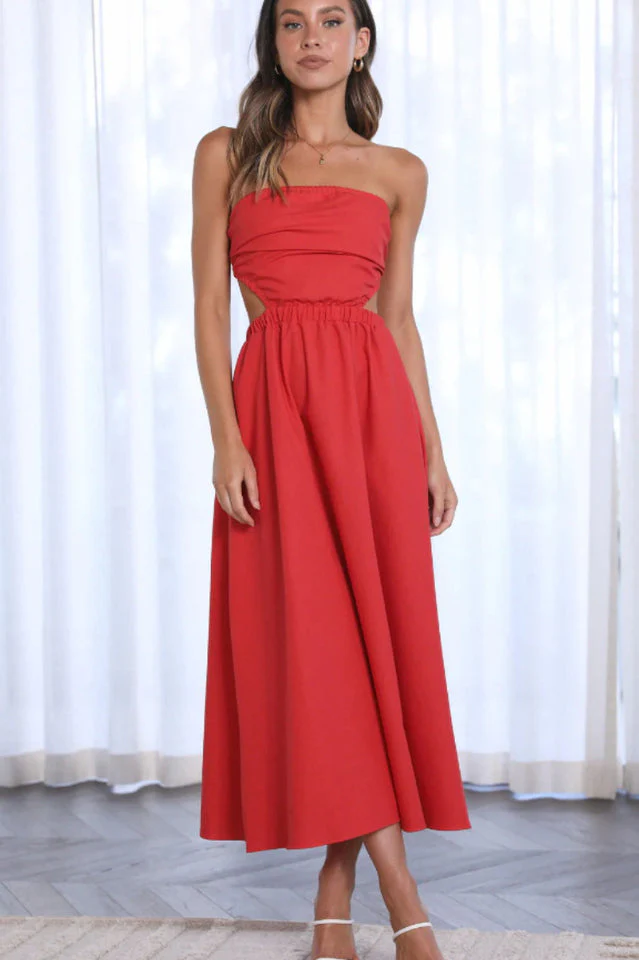 Vella Cutout Midi Dress - Image 9