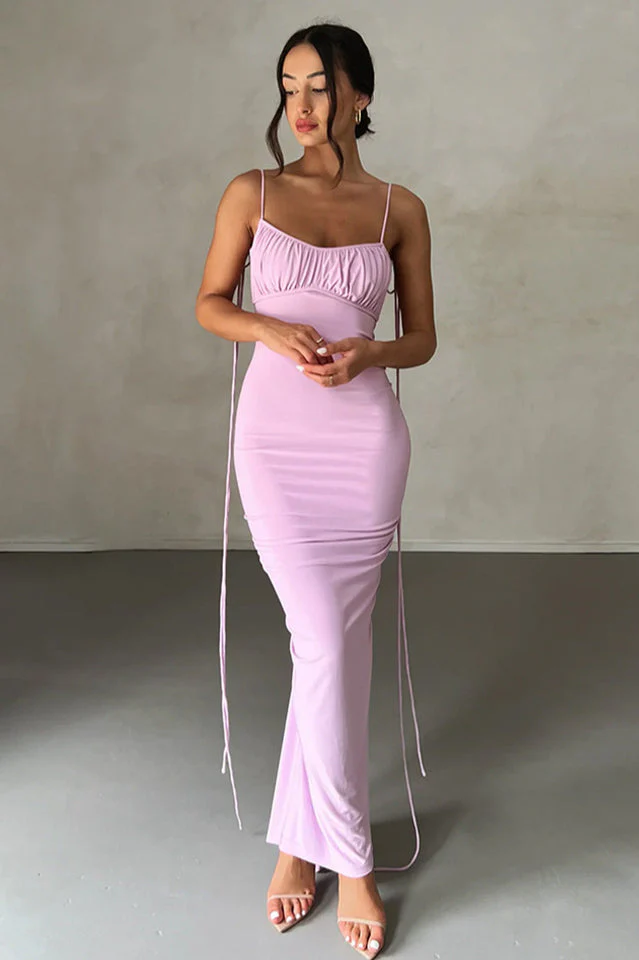 Veronica Backless Maxi Dress - Image 9