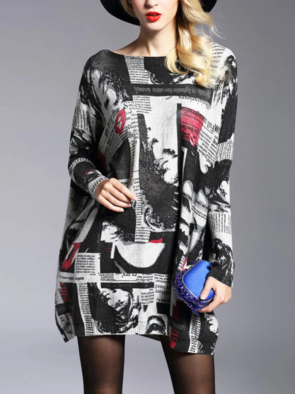 Vintage News Sweater - Image 2