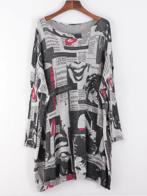 Vintage News Sweater - Image 7