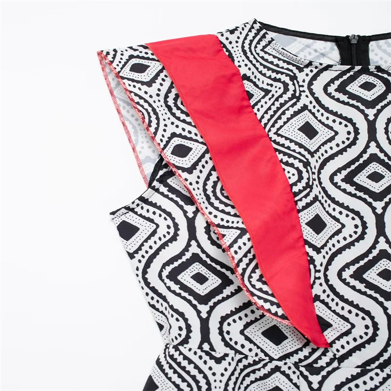 PRINTED FLY SleeveS MAXI Dress - Image 8