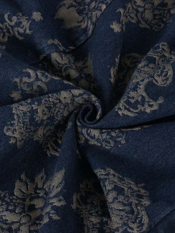 Viviana Vintage Floral Prints Overall Dungarees with Pockets - Image 6