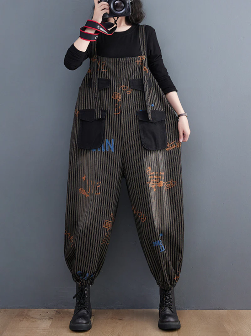 WallFlower Denim Commuter Dungarees Overalls - Image 3