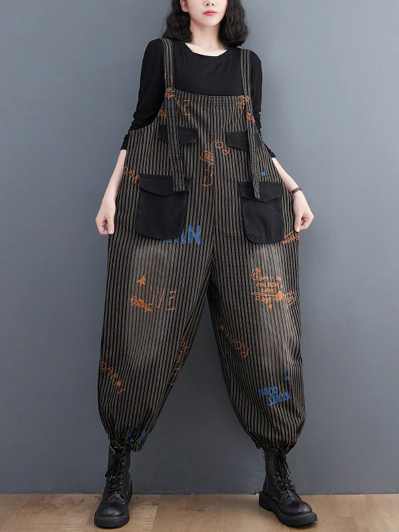 WallFlower Denim Commuter Dungarees Overalls - Image 4