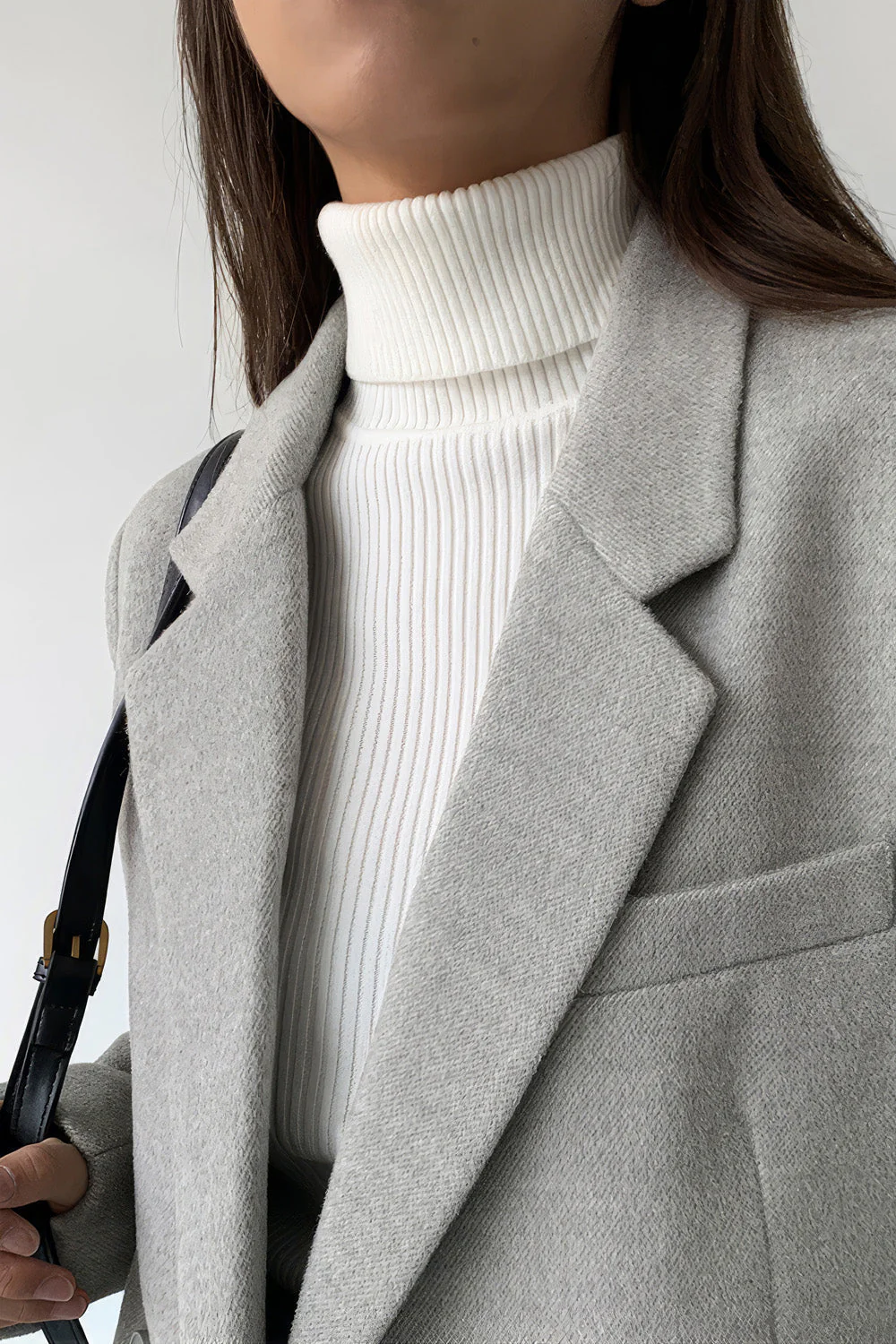 Warm Classic Blazer - Grey - Image 2