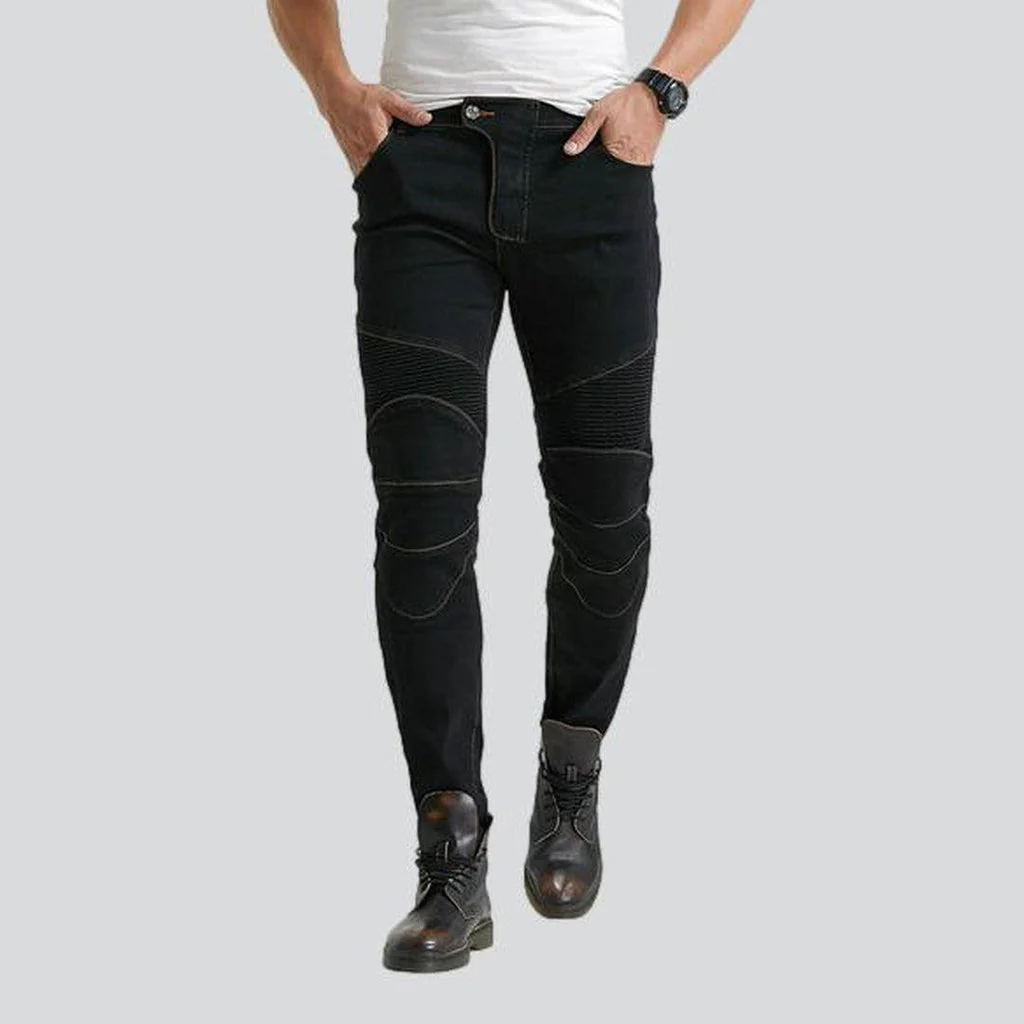 Waterproof men's biker jeans - Image 4