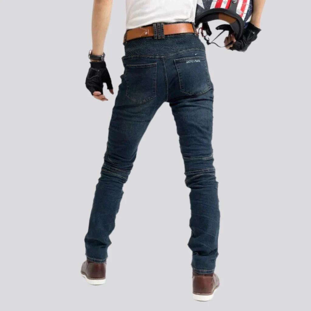 Waterproof motorcycle jeans for men - Image 9