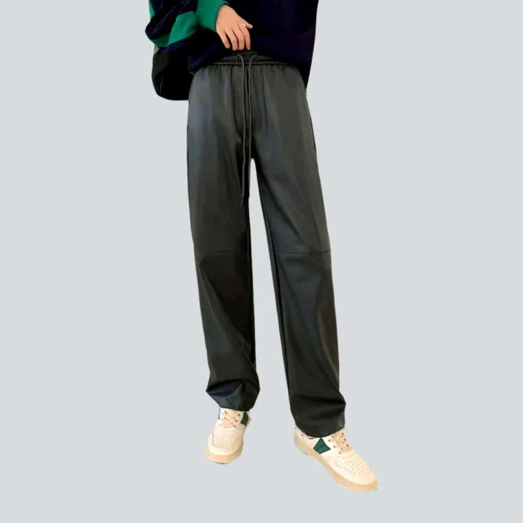 Wax denim pants for ladies - Image 4