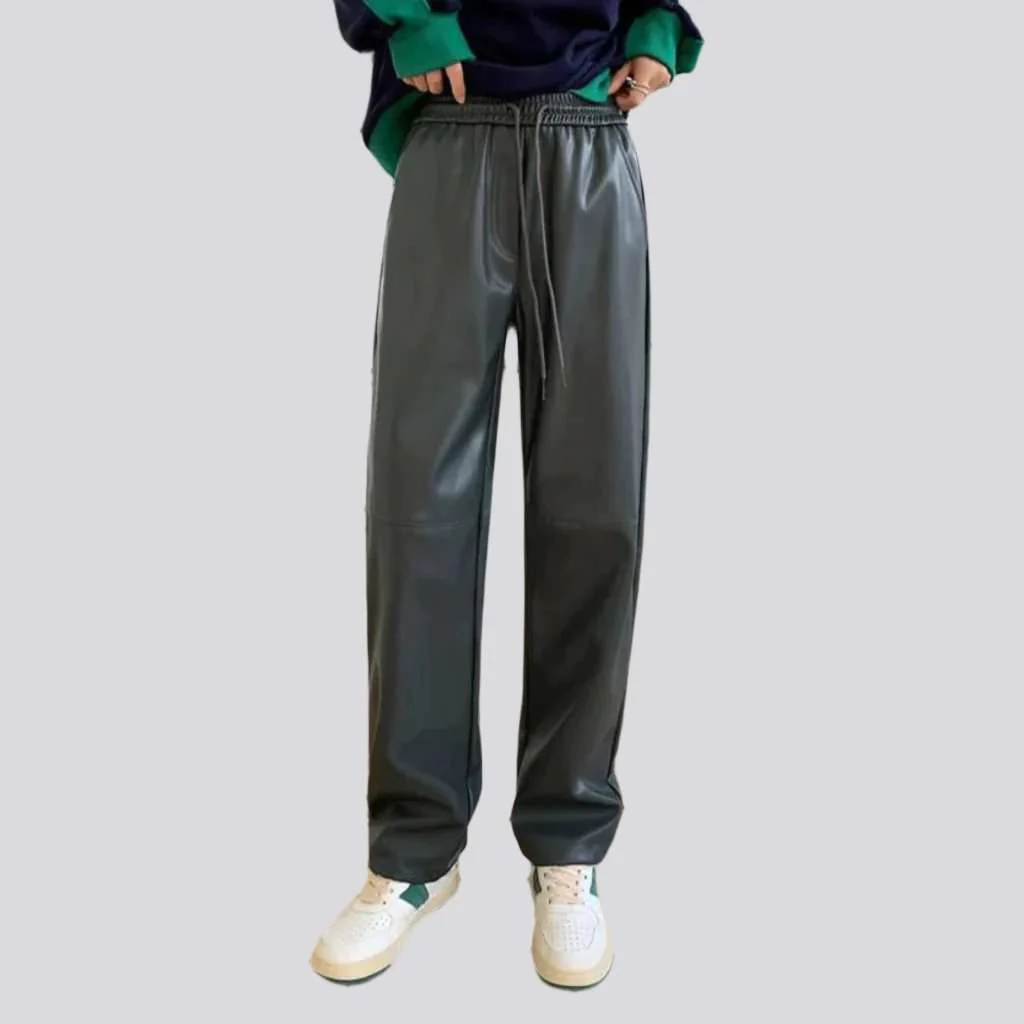 Wax denim pants for ladies - Image 5