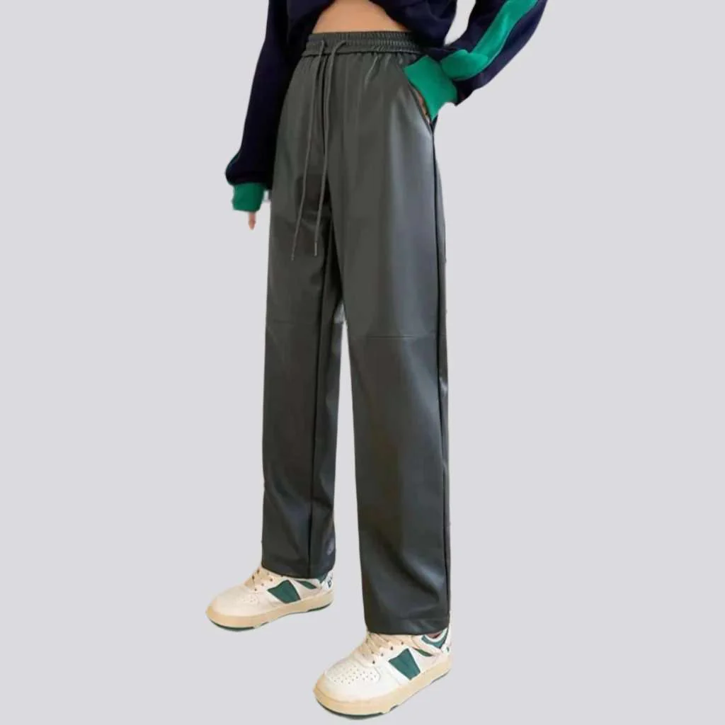Wax denim pants for ladies - Image 6