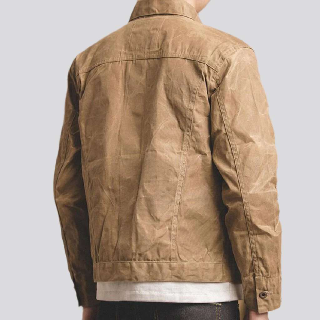 Wax men's jeans jacket - Image 3