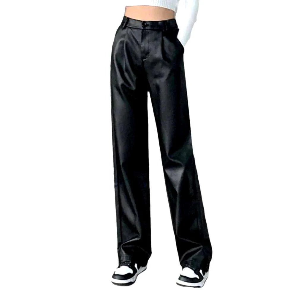Wax wide-leg women's jeans pants - Image 2