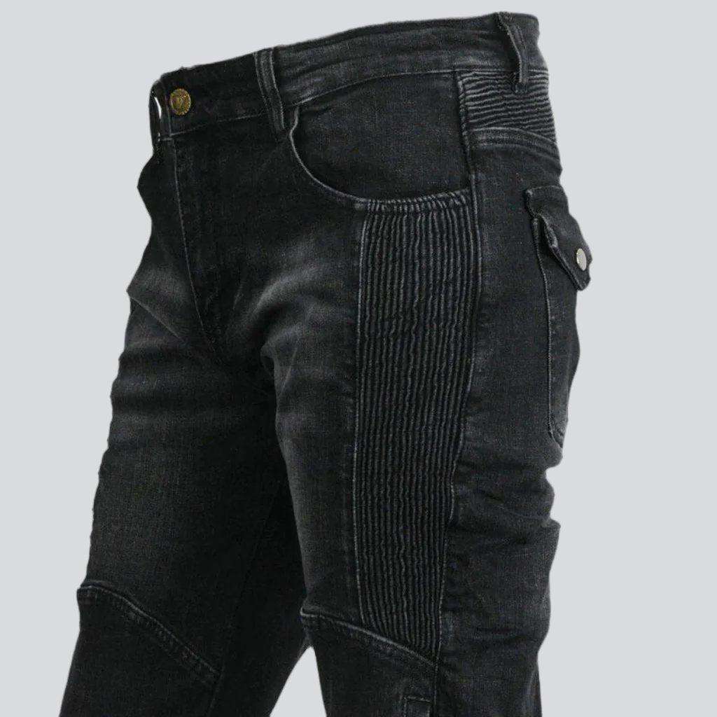 Wear-resistant ladies biker jeans - Image 15