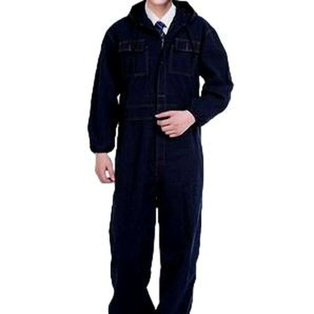 Wear resistant men's denim overall - Image 3
