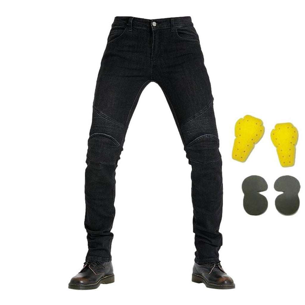 Wear resistant men's moto jeans - Image 3