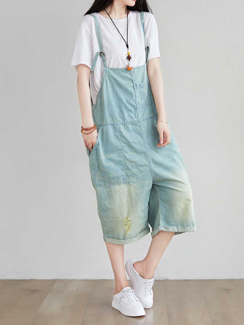 Wear Your Crown Denim Overall Dungarees - Image 4