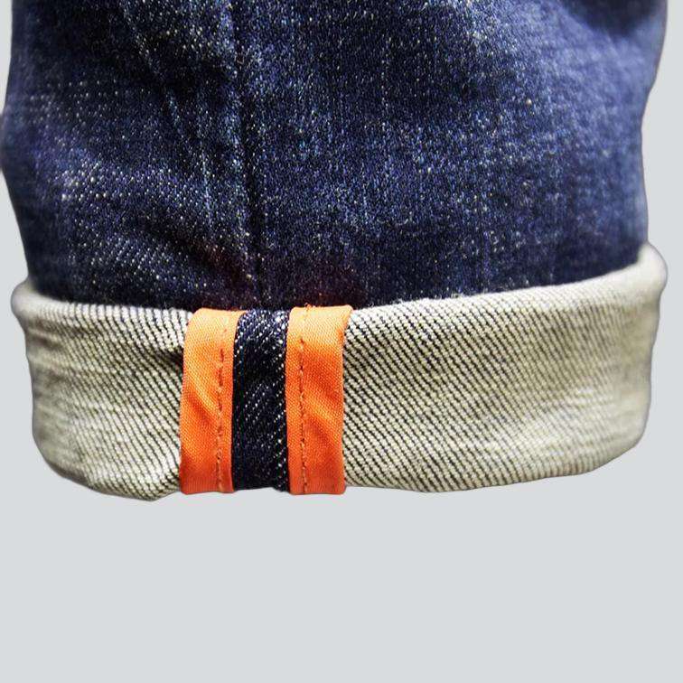 Whiskered distressed jeans for men - Image 9