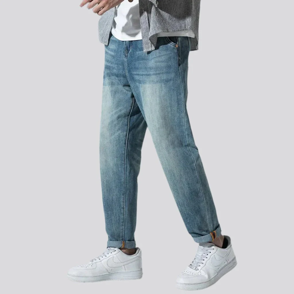 Whiskered men's baggy jeans - Image 3