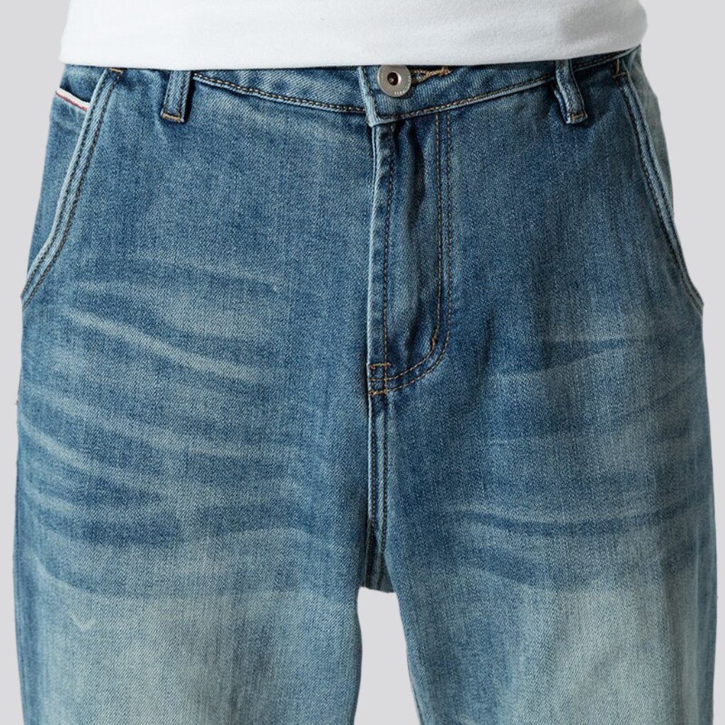Whiskered men's baggy jeans - Image 5
