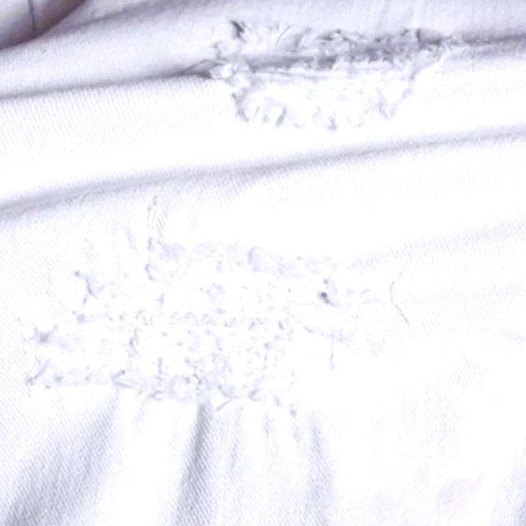 White distressed jeans for men - Image 5