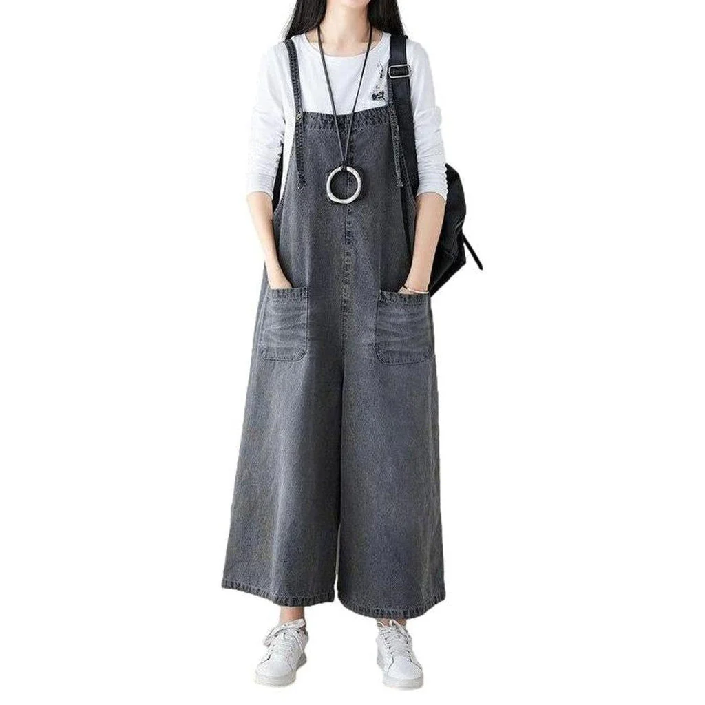 Wide grey overall for women - Image 2