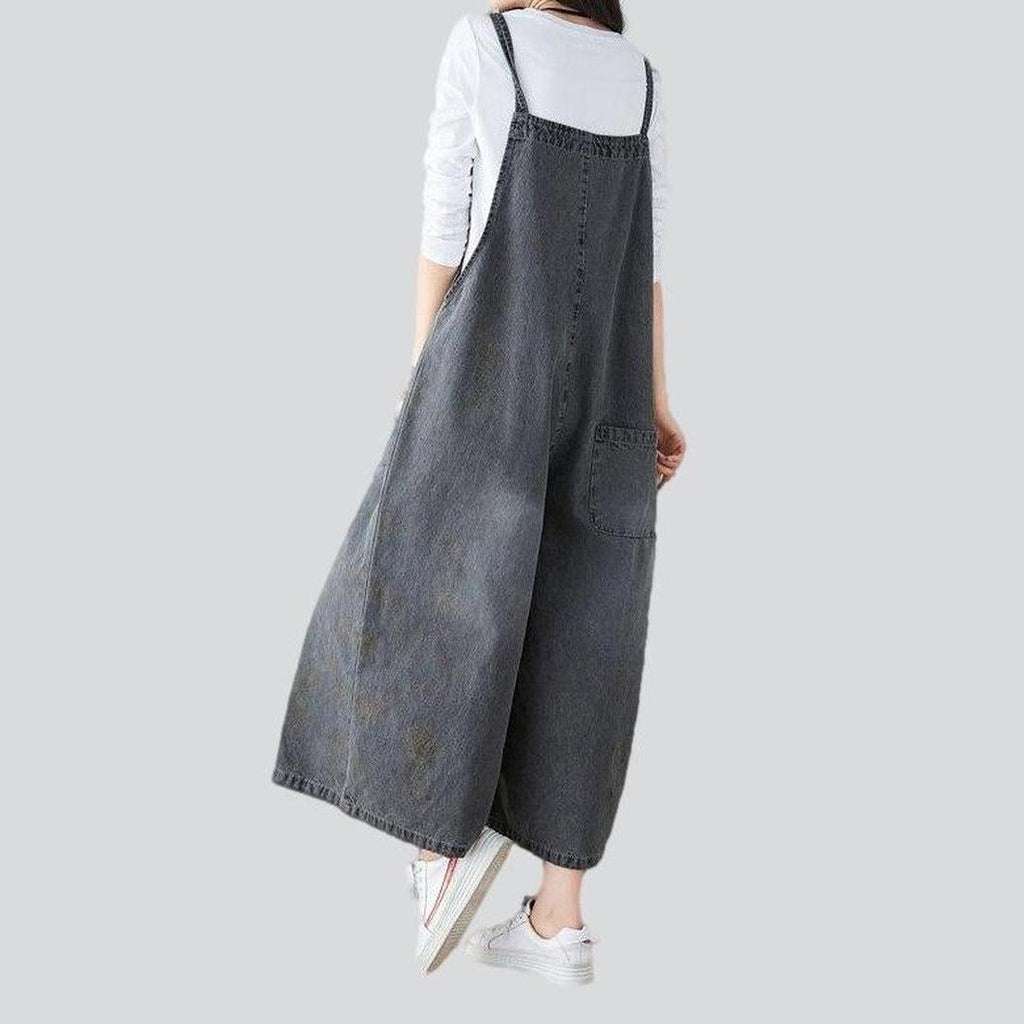 Wide grey overall for women - Image 4