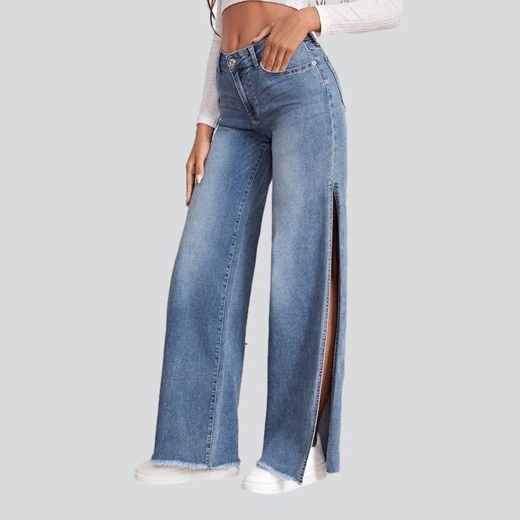 Wide-leg loose jeans for women - Image 3