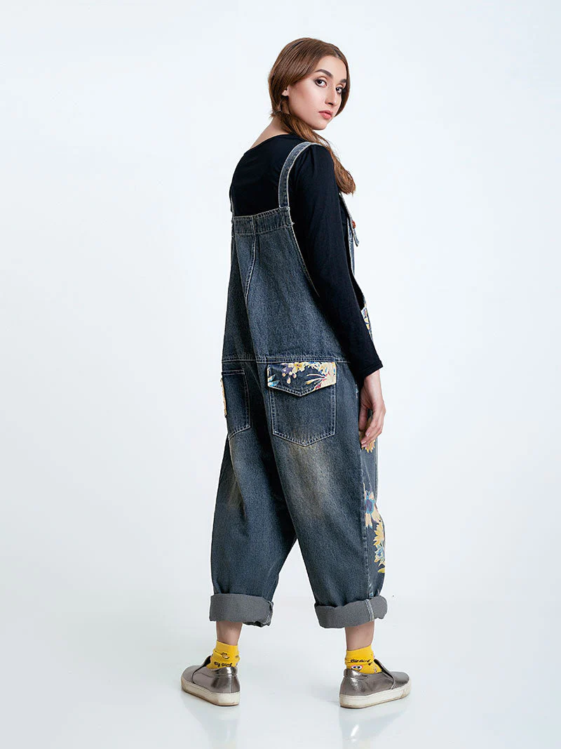 Wildest Dreams Cotton Denim Overalls Dungarees - Image 2