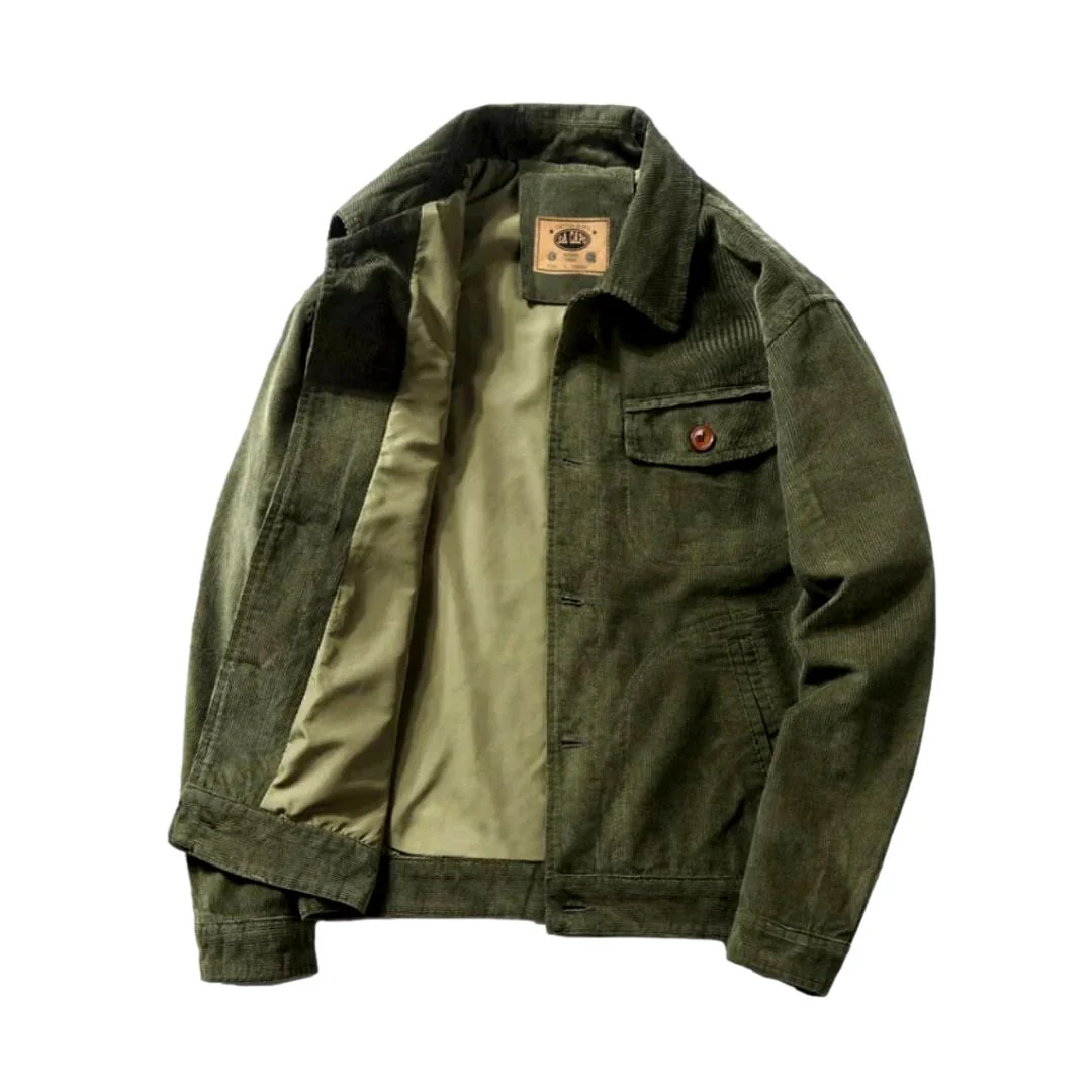 Winter color bomber denim jacket - Image 2