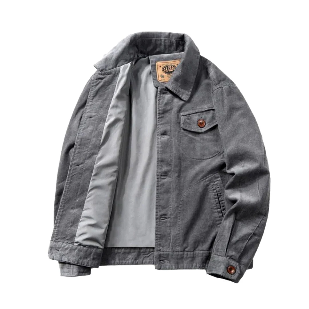 Winter color bomber denim jacket - Image 4