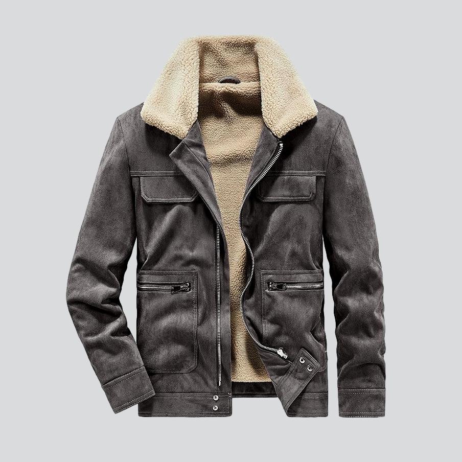 Winter denim coat for men - Image 10
