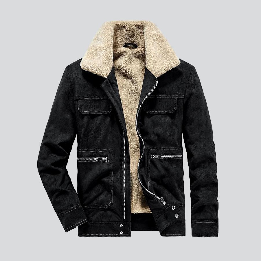 Winter denim coat for men - Image 11