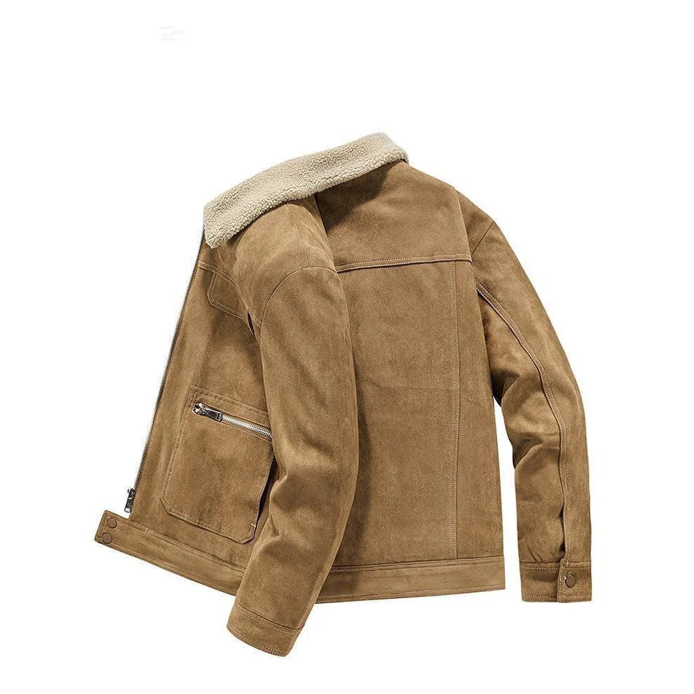 Winter denim coat for men - Image 9