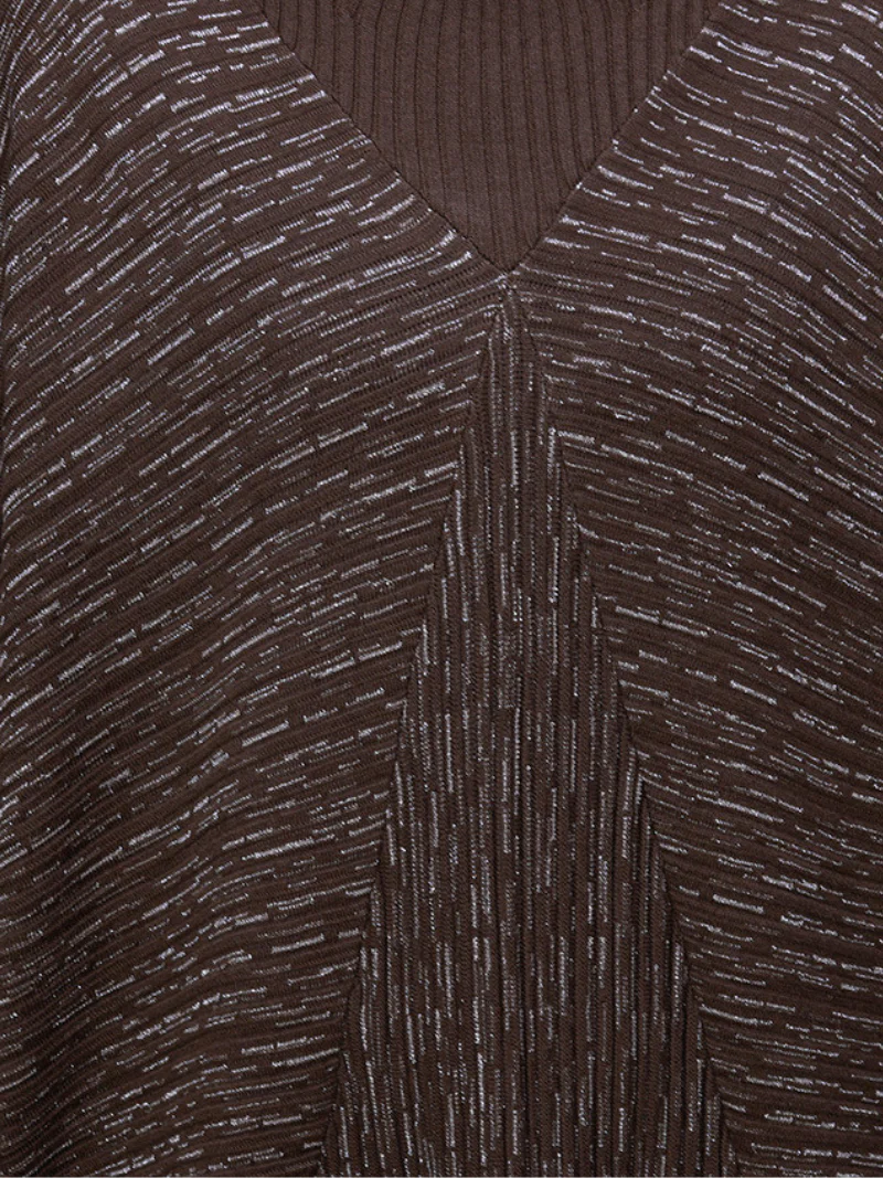 Vintage Dreams Bat Sleeve Knitted Maxi Dress - Image 6