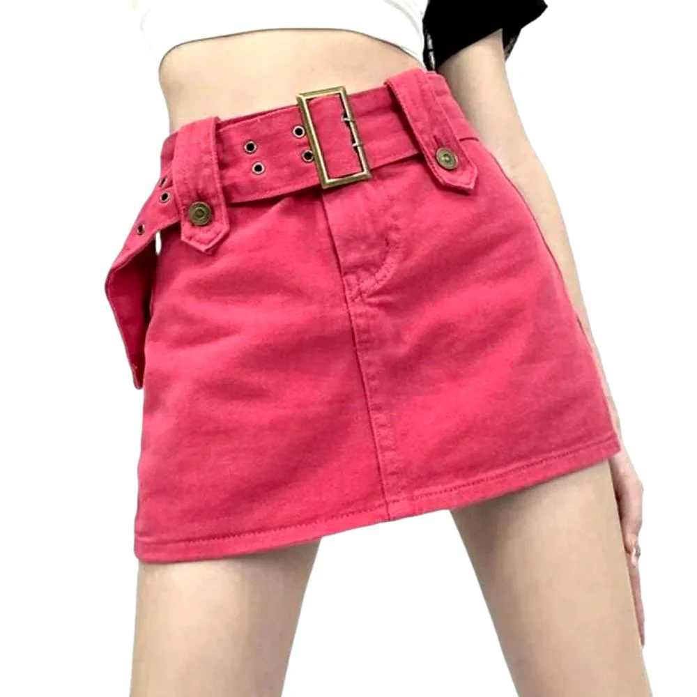 Women's denim skirt - Image 2