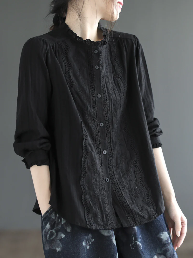 Essentials Cotton Long Sleeves Top - Image 2