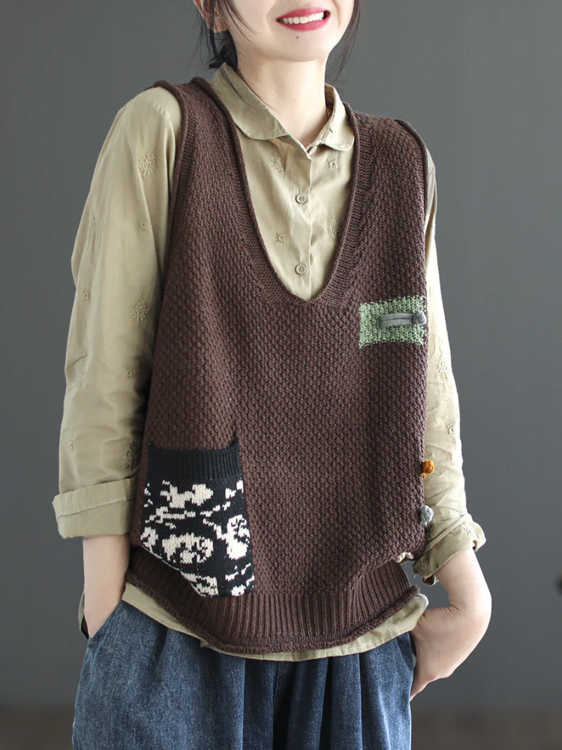 Everyday Cotton V-neck Pullover Sweater - Image 10