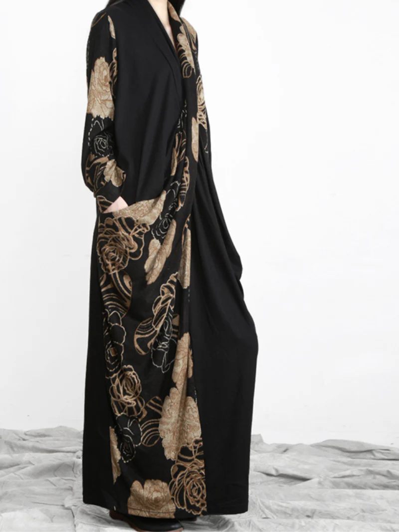 fashionable skirt v-neck long beautiful maxi dress - Image 5