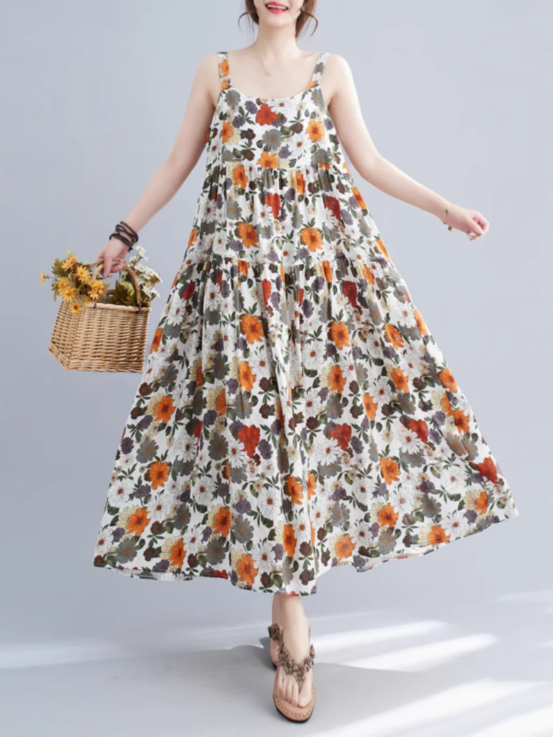 Everyone Lover's Floral A-Line Dress - Image 7