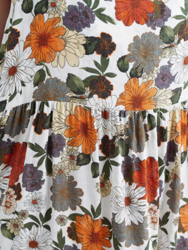 Everyone Lover's Floral A-Line Dress - Image 8