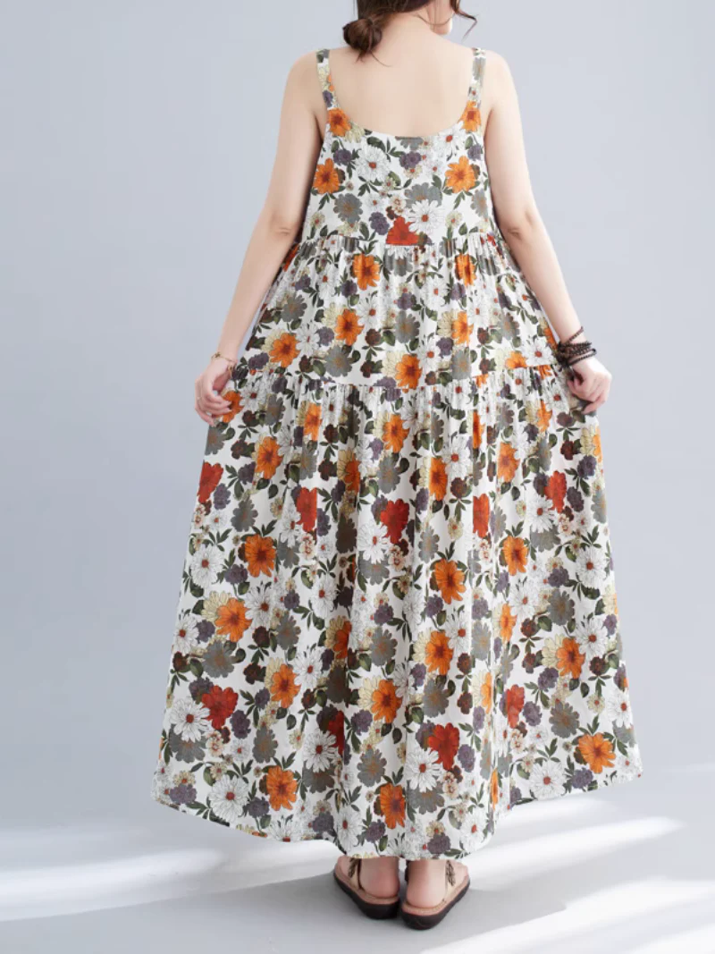 Everyone Lover's Floral A-Line Dress - Image 9