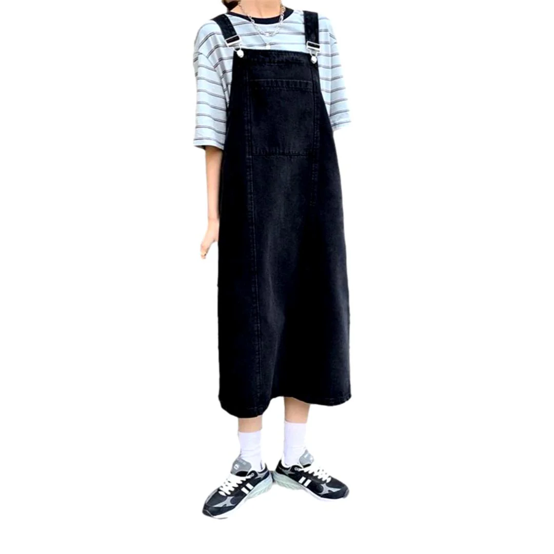 Women's overall dress with suspenders - Image 3
