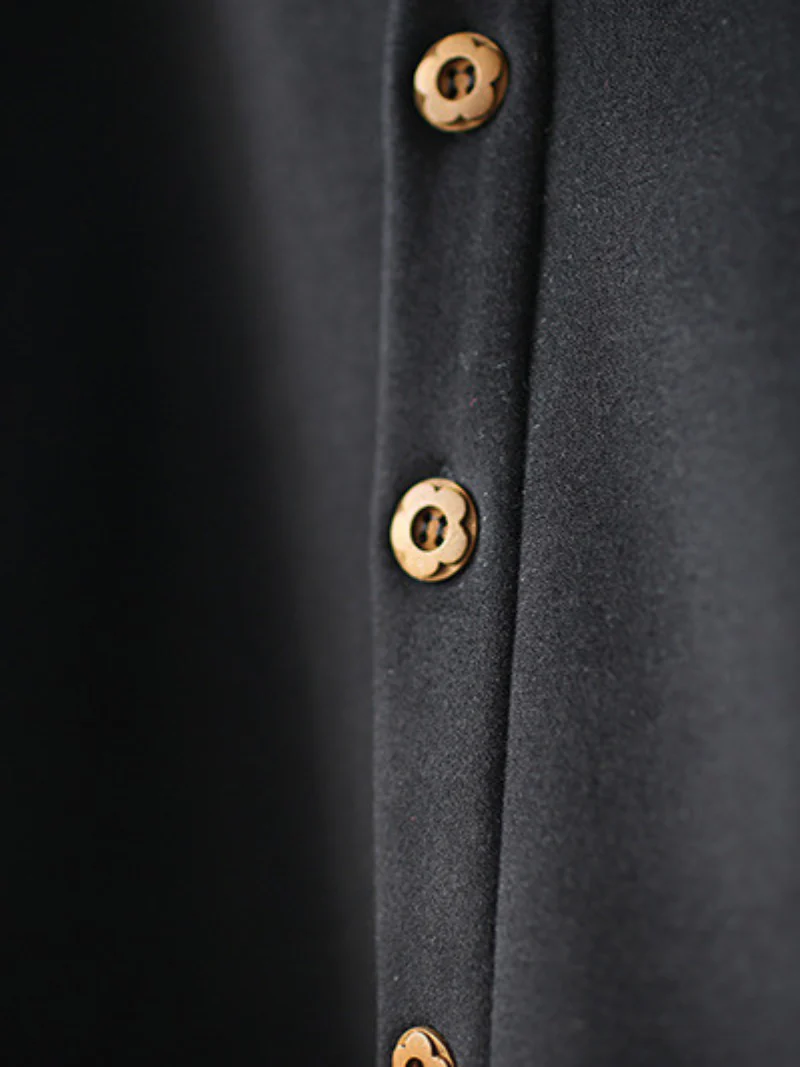 Women Winter Stylish Round Neck Loose Thick Top Coat - Image 7