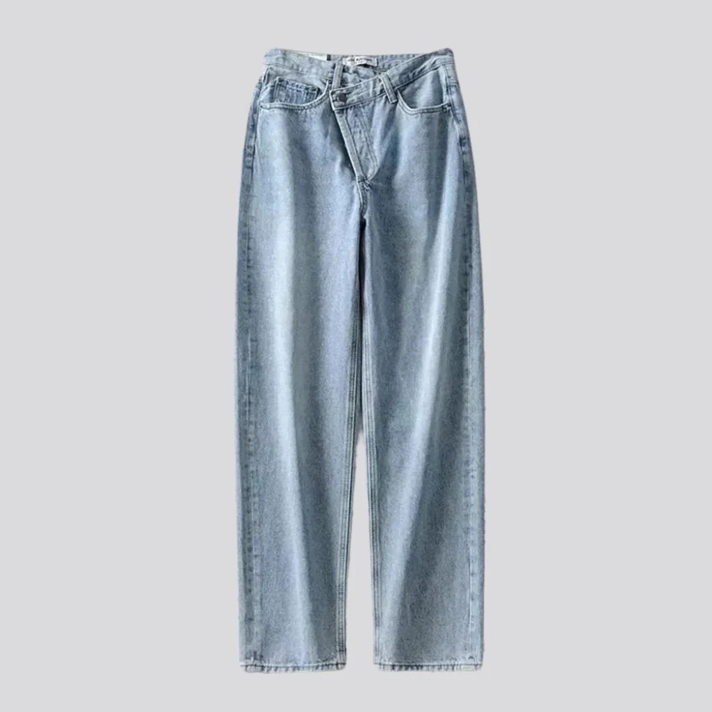 Women's stonewashed jeans - Image 4