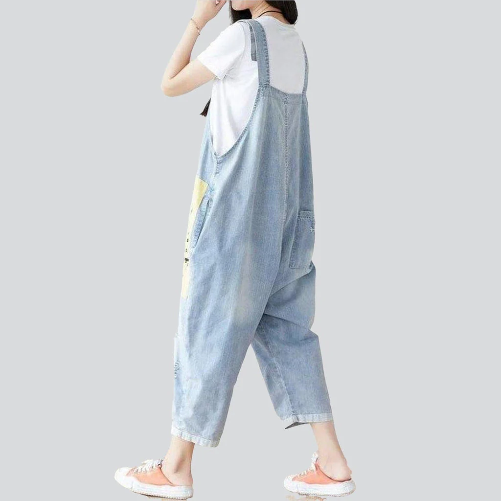 Women's street style jeans overall - Image 2