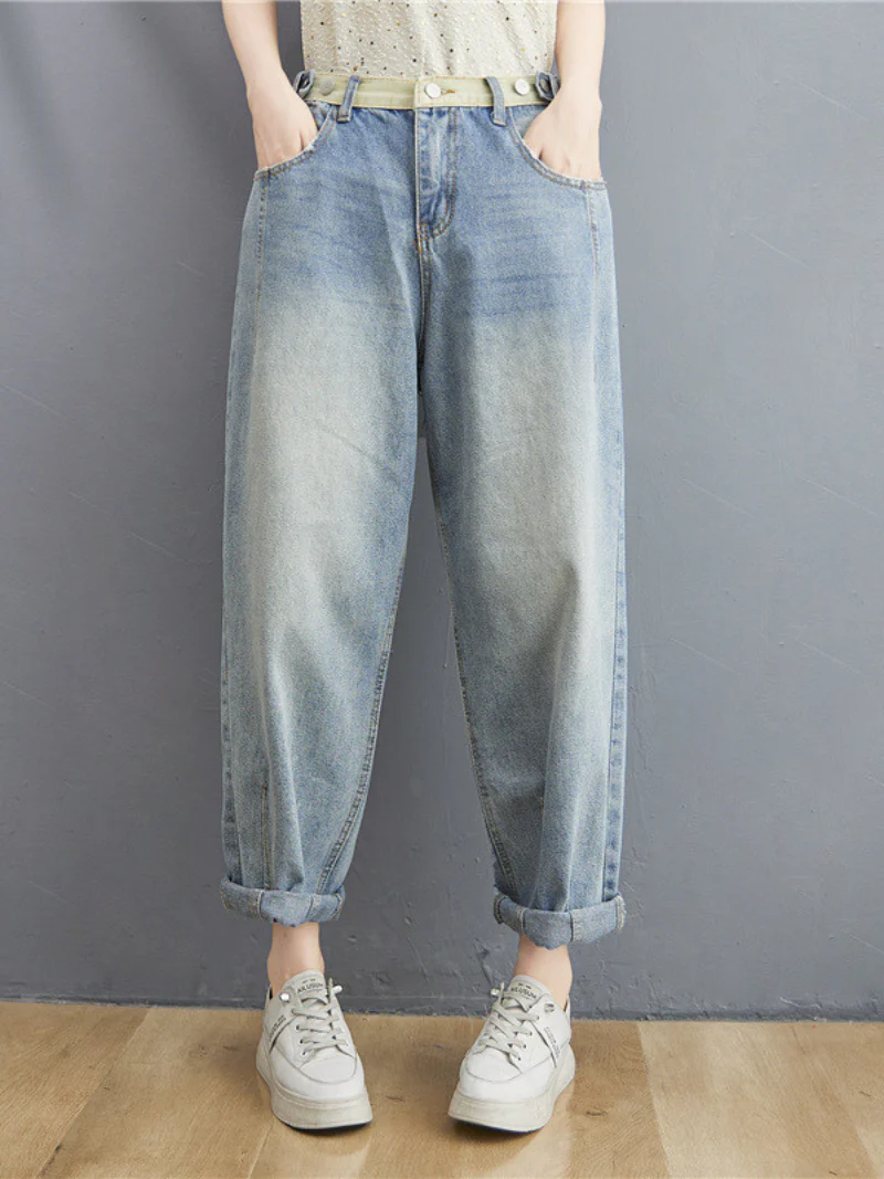 Summer Casual Loose jeans Slim Fit - Image 4