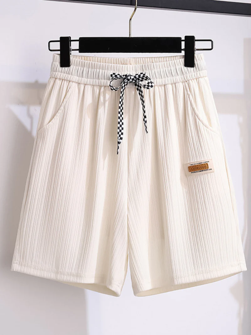 summer high waist loose stylish short trouser pants - Image 2
