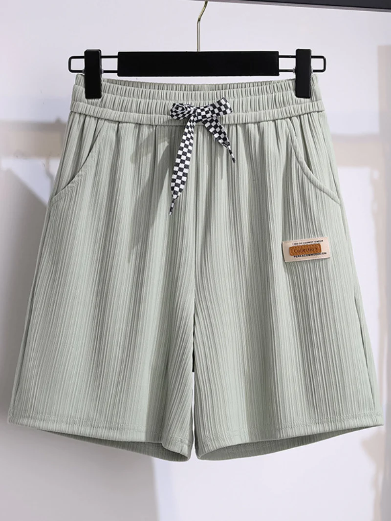 summer high waist loose stylish short trouser pants - Image 4