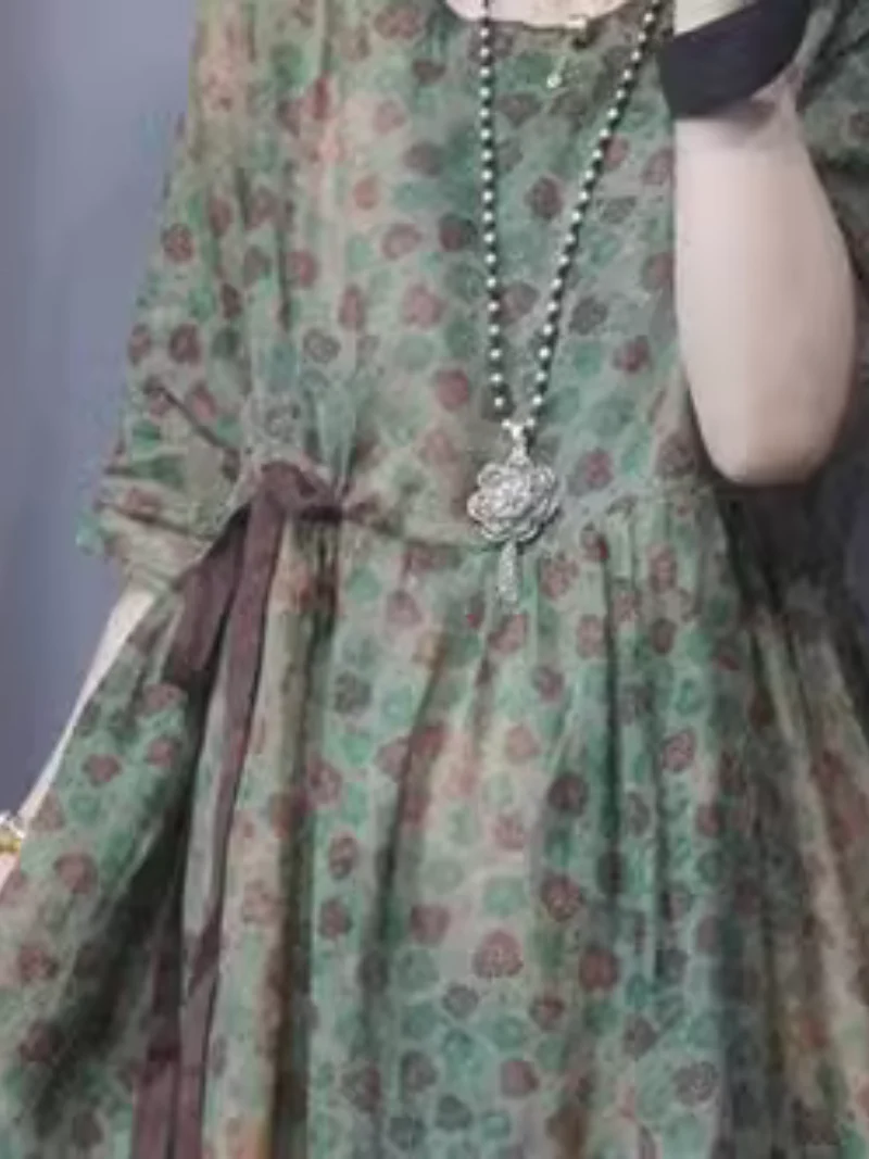 Timeless Appeal printed A-Line Dress - Image 3