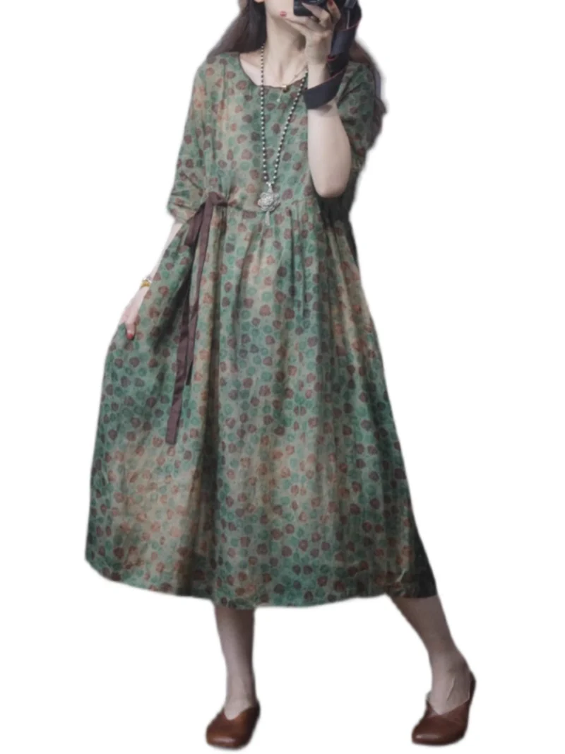 Timeless Appeal printed A-Line Dress - Image 4